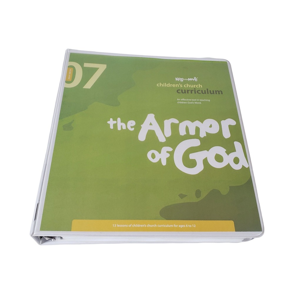 Kids on the Move Childrens Church Curriculum Vol 7 Armor of God Willie George